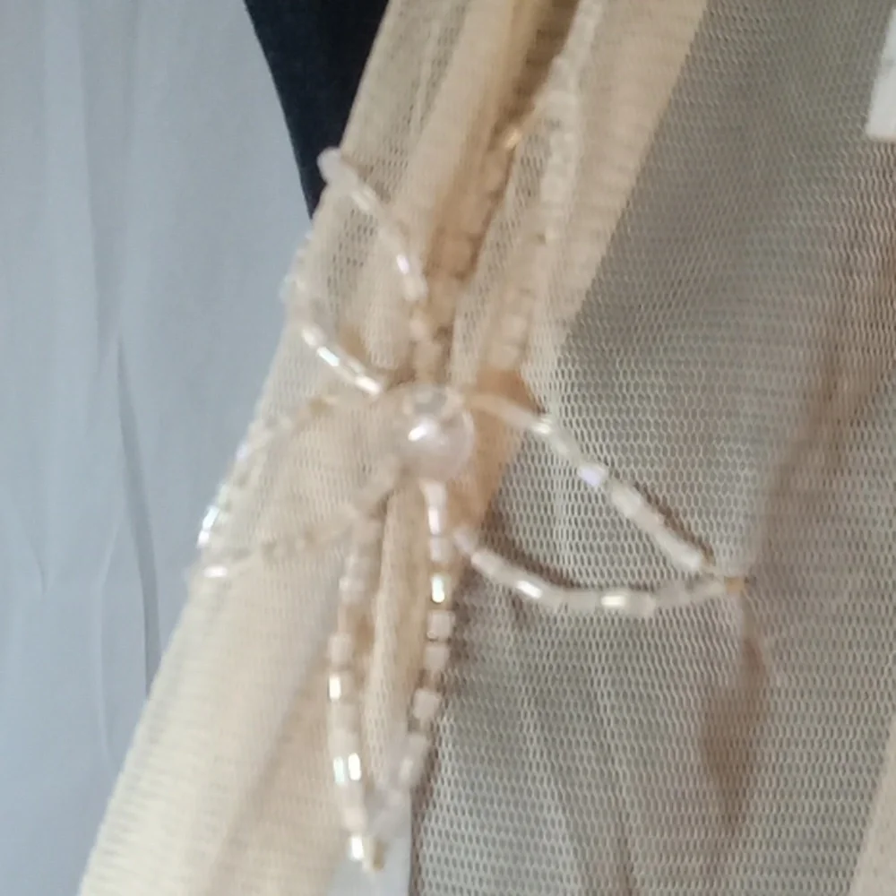 Vintage beaded scarf